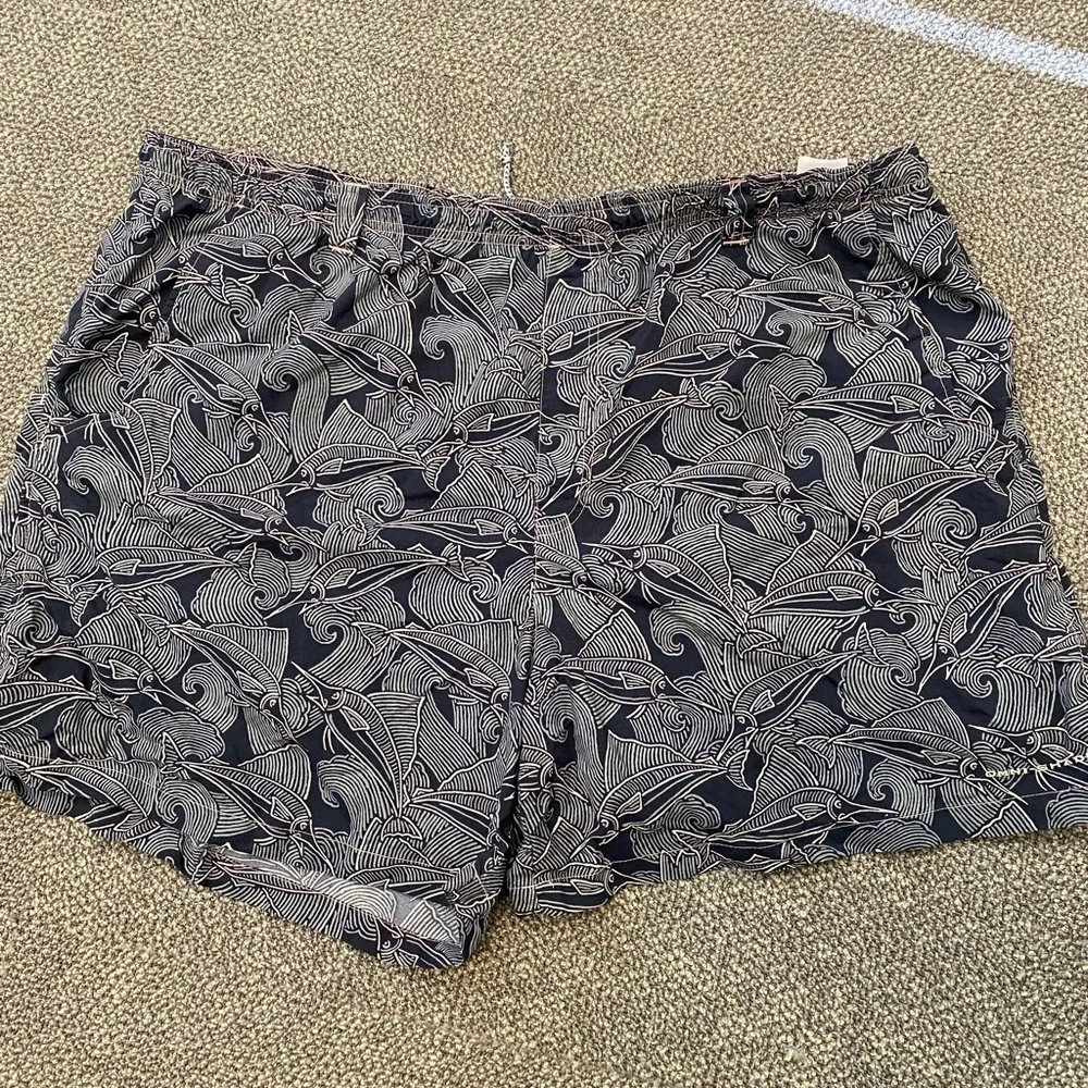 Columbia PFG Blue and Light Pink Men Swim Trunks - 2XL